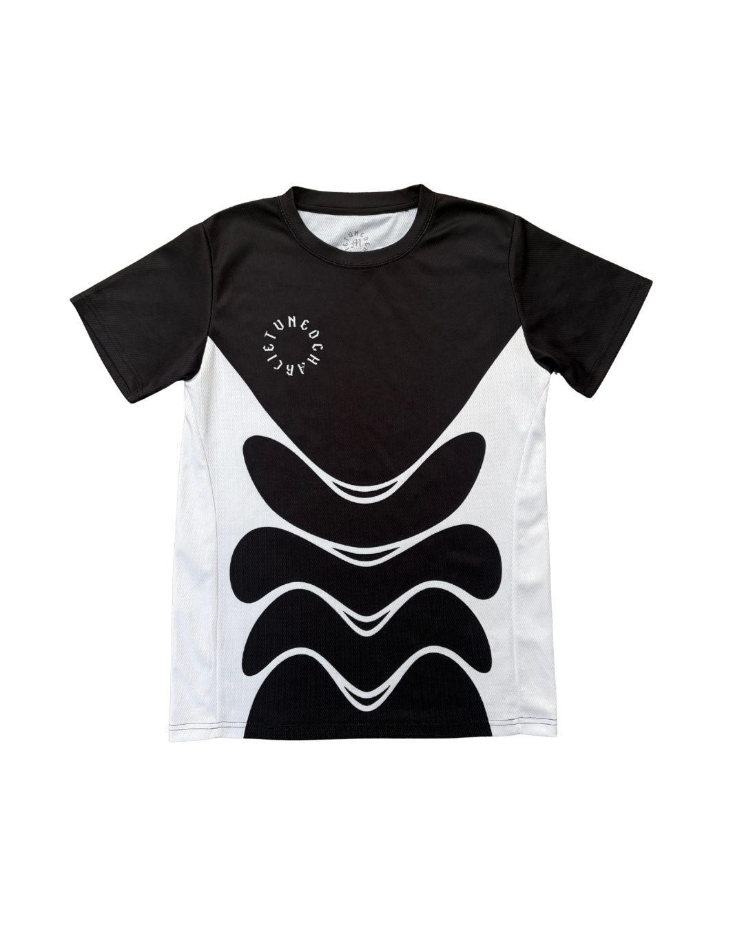 TN X MUAY THAI JERSEY - BLACK/WHITE
