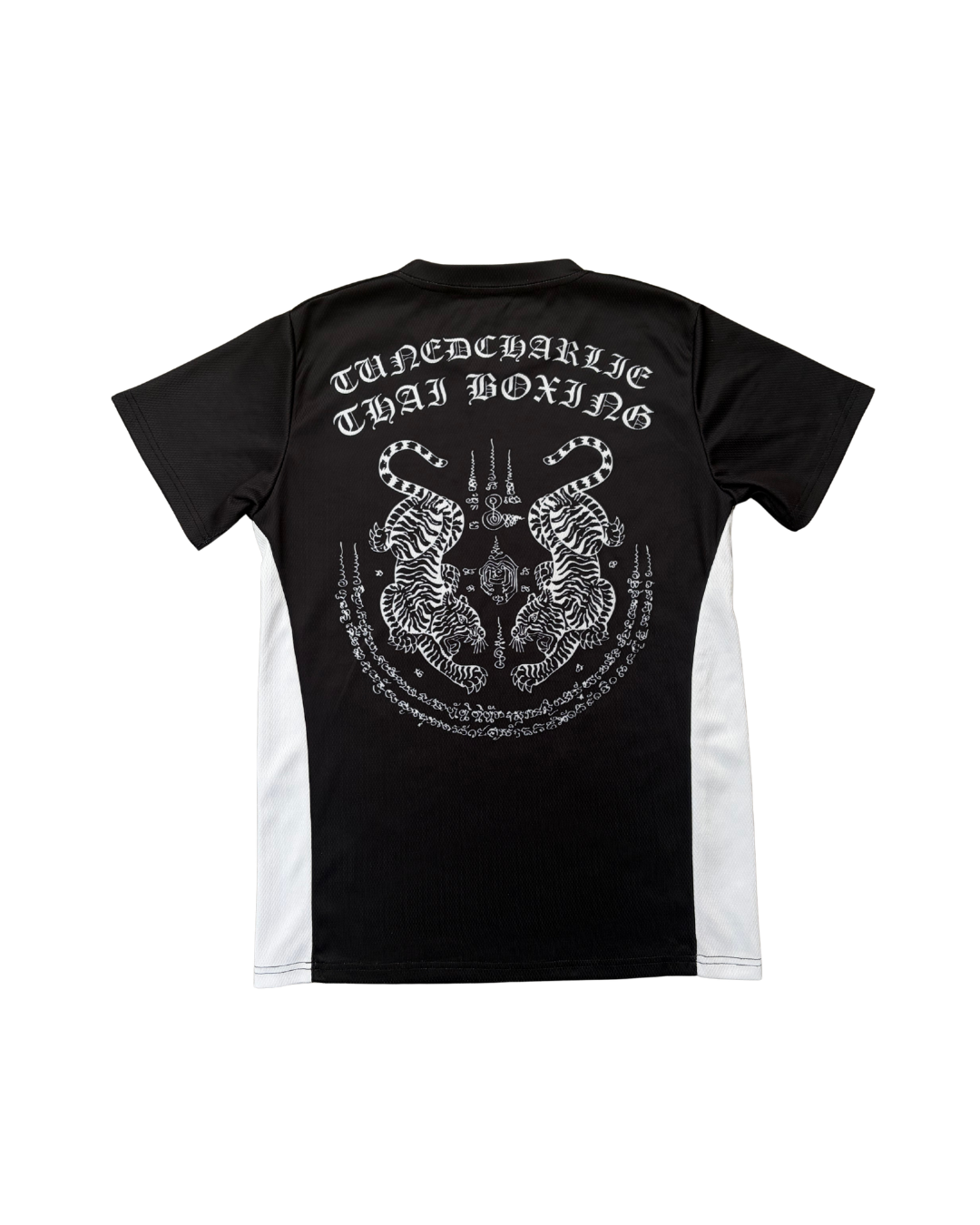 TN X MUAY THAI JERSEY - BLACK/WHITE