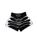 TN X MUAY THAI SHORTS - BLACK/WHITE